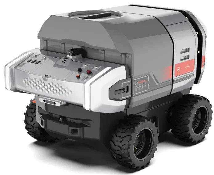Autonomous transport robot used for driving test and validation