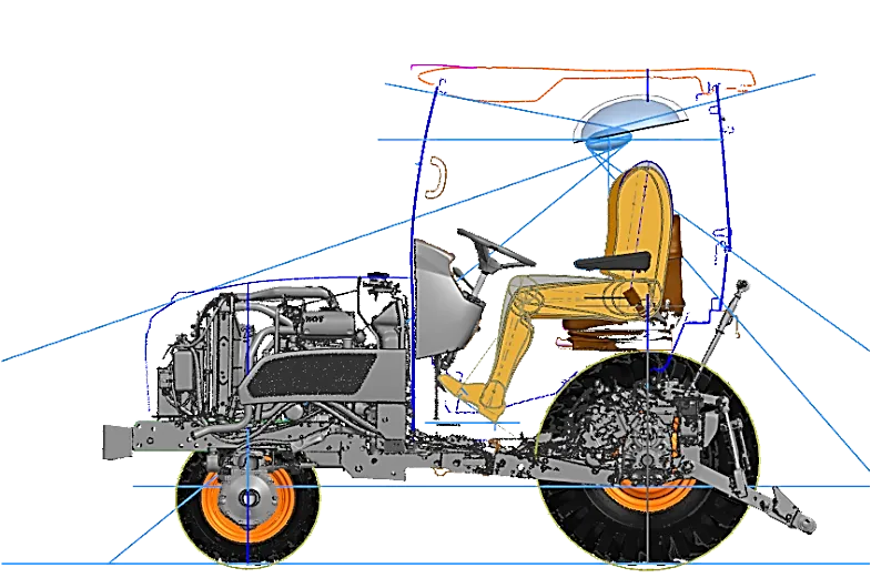 Heavy-duty tractor package and engine room engineering study